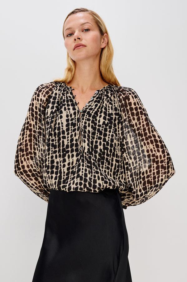 Rails Indi Top Spotted Shibori