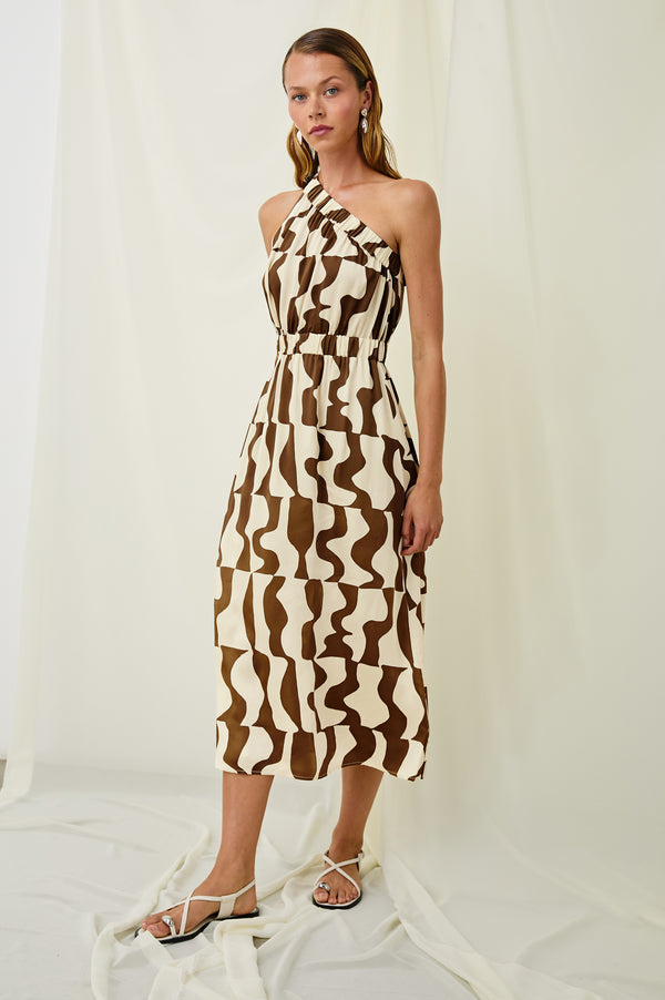 Rails India Dress Copper Noto