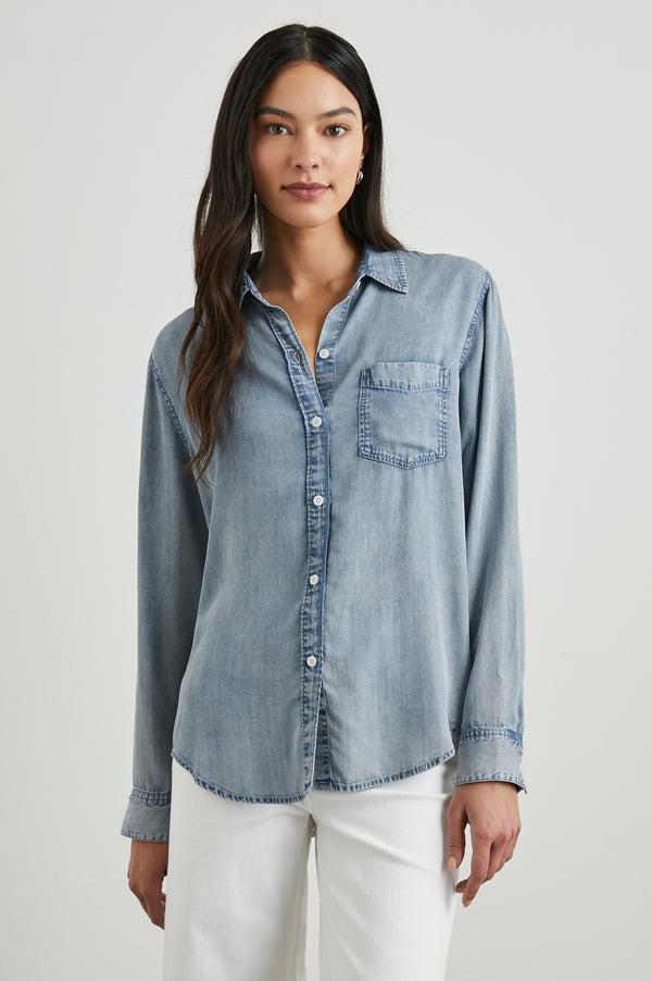Rails Ingrid Shirt Vintage Cloud Wash