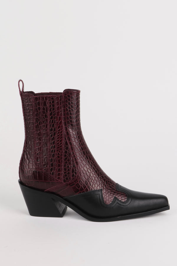 rails Intentionally blank houston boot Merlot