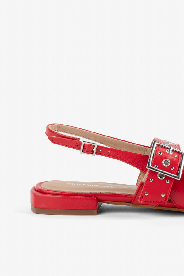 Rails Intentionally Blank Pearl Ballet Flat Cherry