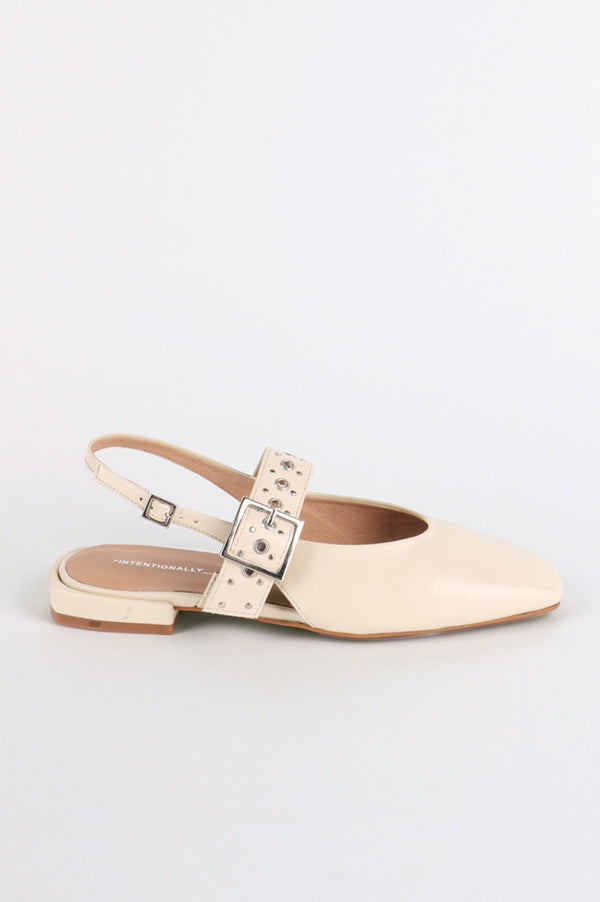 Rails Intentionally Blank Pearl Ballet Flat Cream