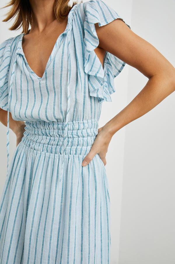 rails Iona dress Cambria Stripe