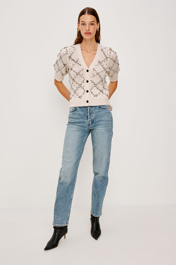 Rails Isla Cardigan Oat