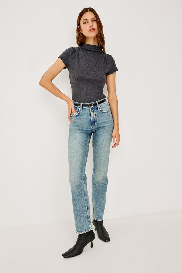 Rails Isobel Top Charcoal