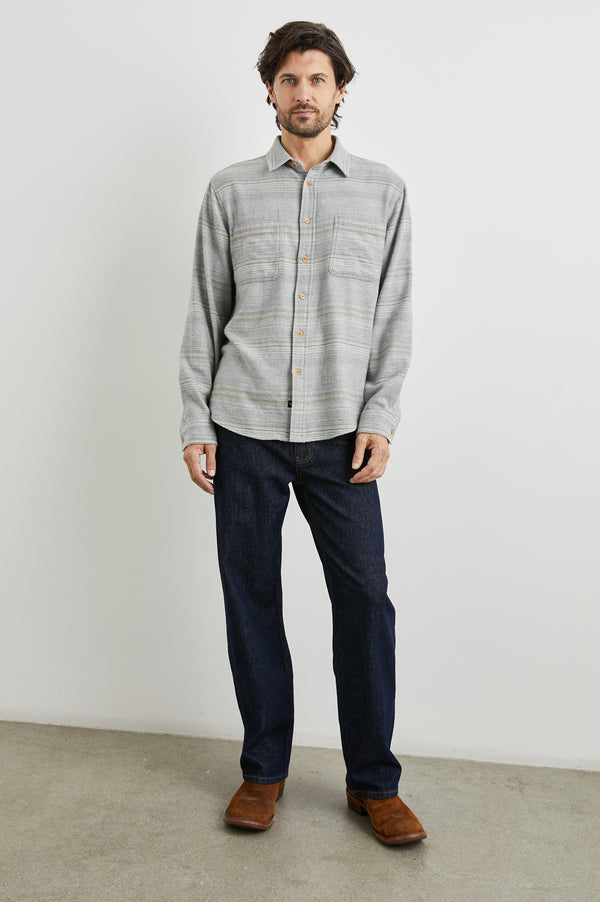 Rails Ivan Shirt Grey Serape