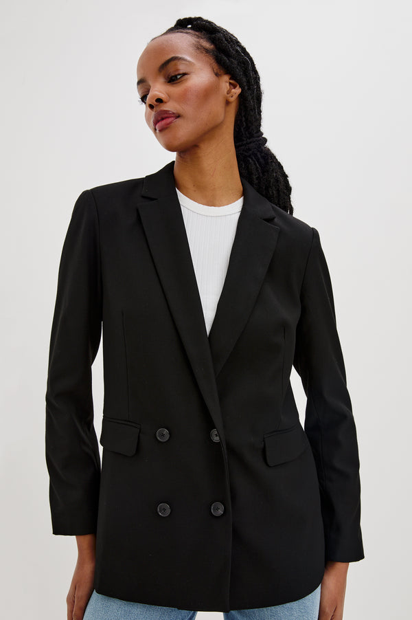 Rails Jac Blazer Black Twill
