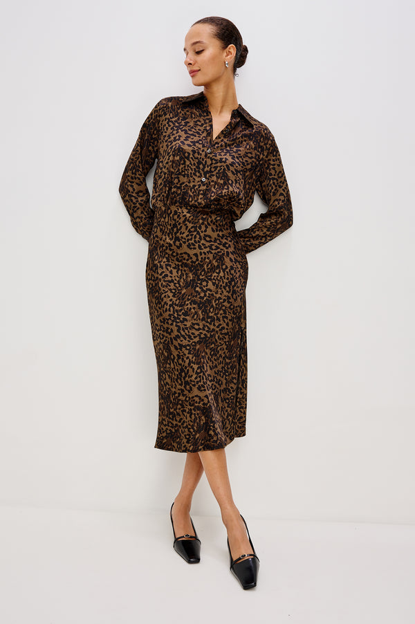 Rails Jazlyn Dress Ginger Spotted
