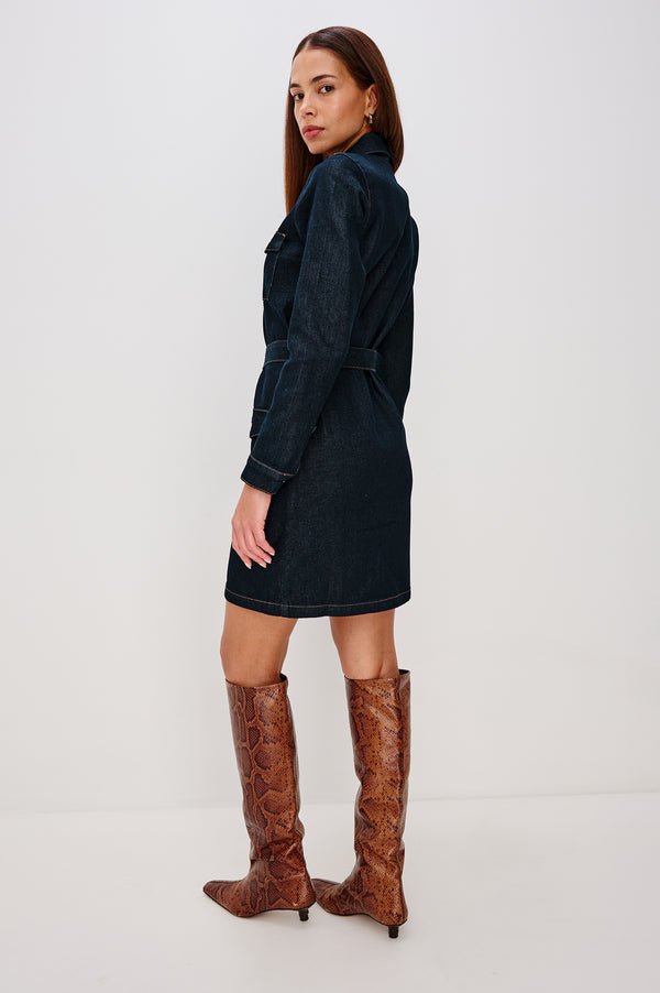 Rails Jefferson Dress Midnight Blue