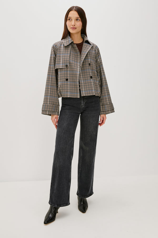 Rails Jett Jacket Mocha Check