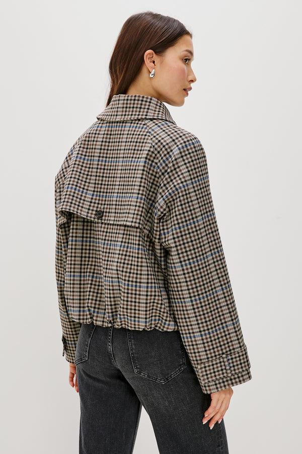 Rails Jett Jacket Mocha Check