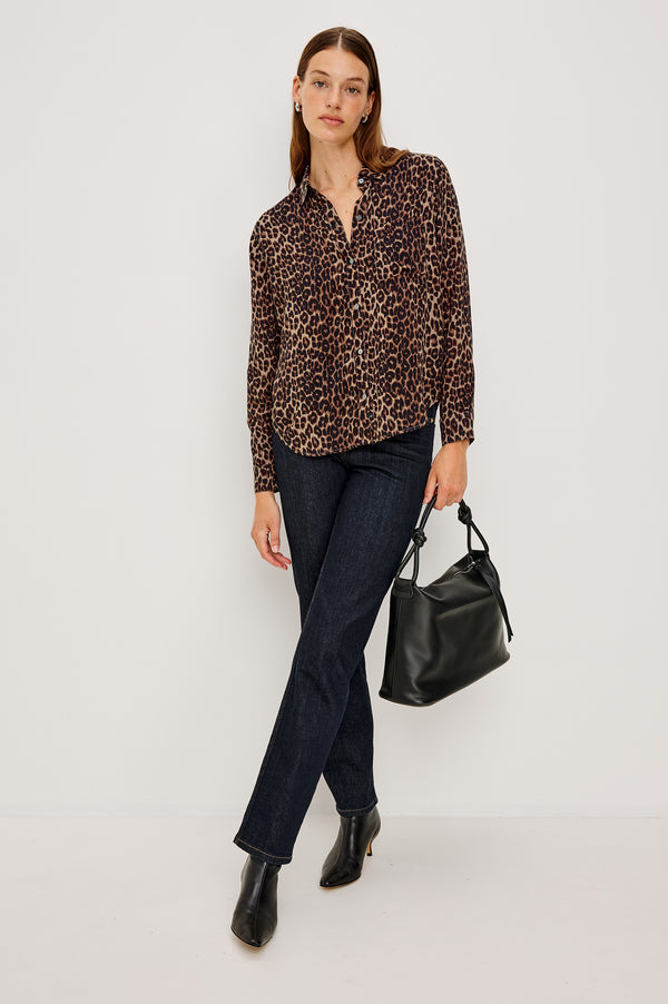 Rails Josephine Shirt Brown Nala