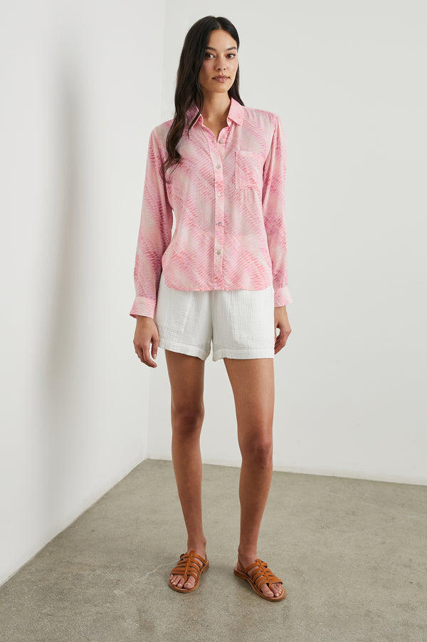 Rails Josephine Shirt Rose Reef
