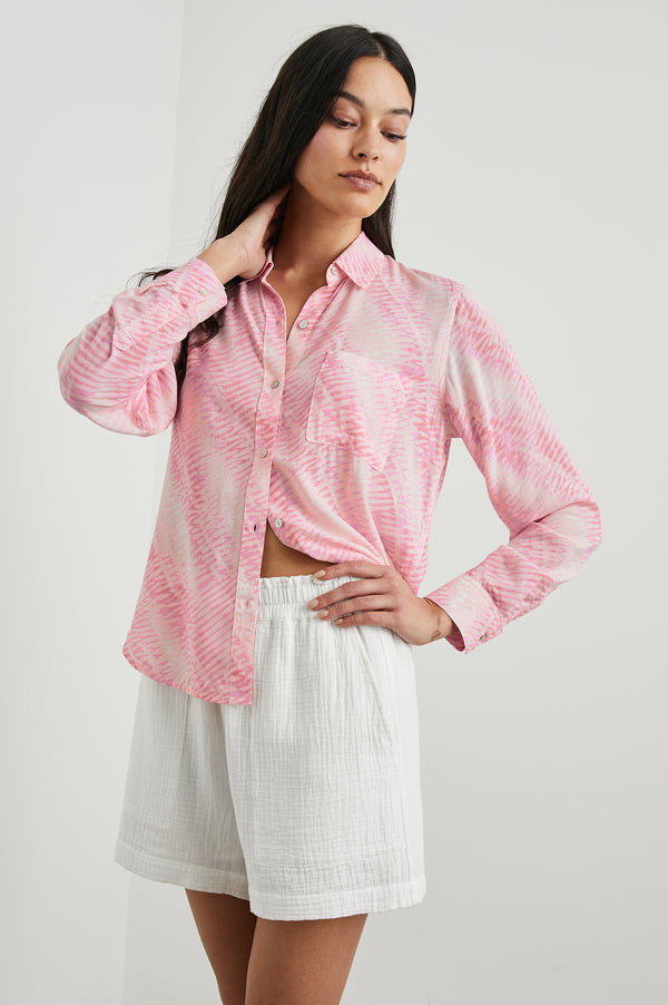 Rails Josephine Shirt Rose Reef
