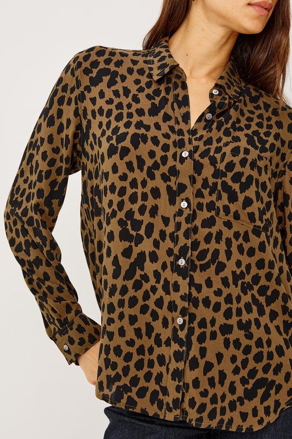 rails Josephine shirt Teak Spotted