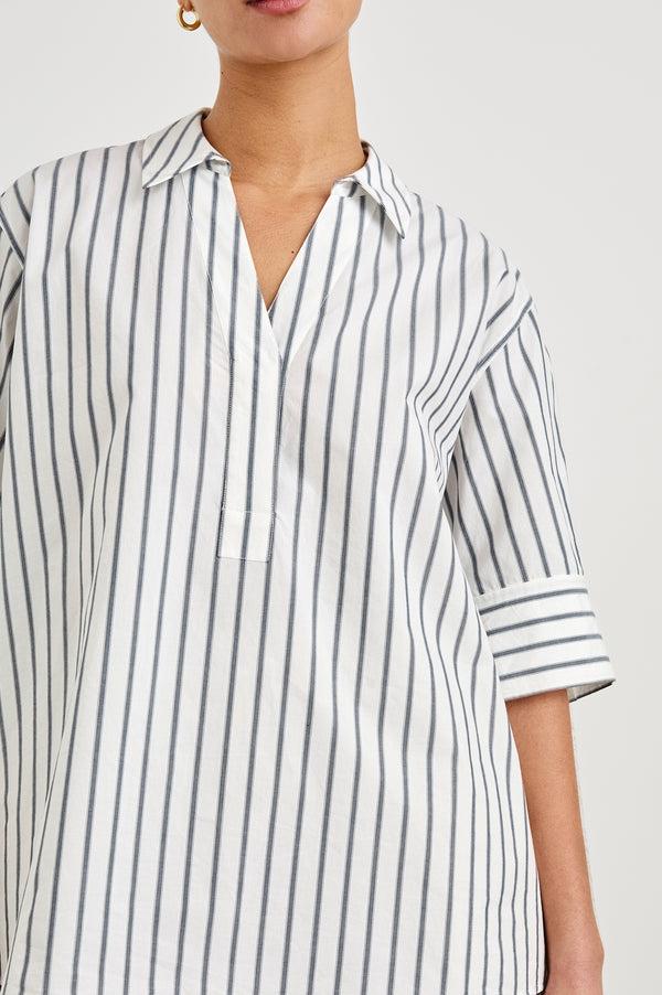 rails Juda top Chalk Slate Stripe