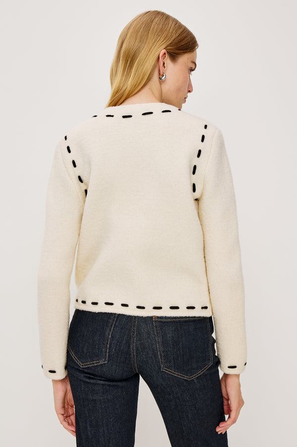 Rails Juliette Cardigan Ivory
