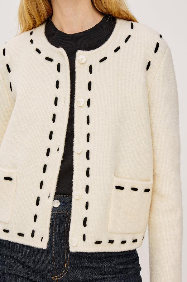 rails Juliette cardigan Ivory