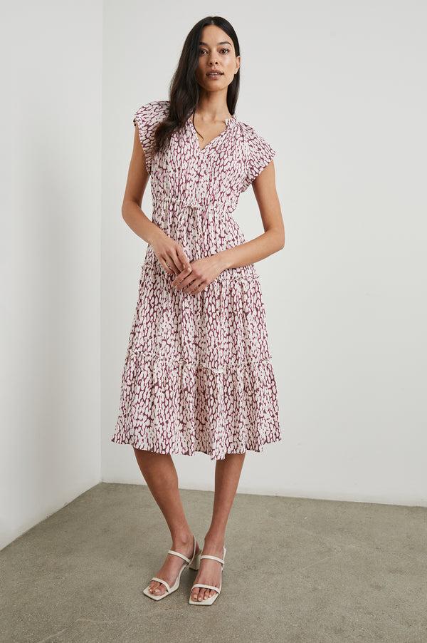 Rails Juni Dress Pink Static Leopard
