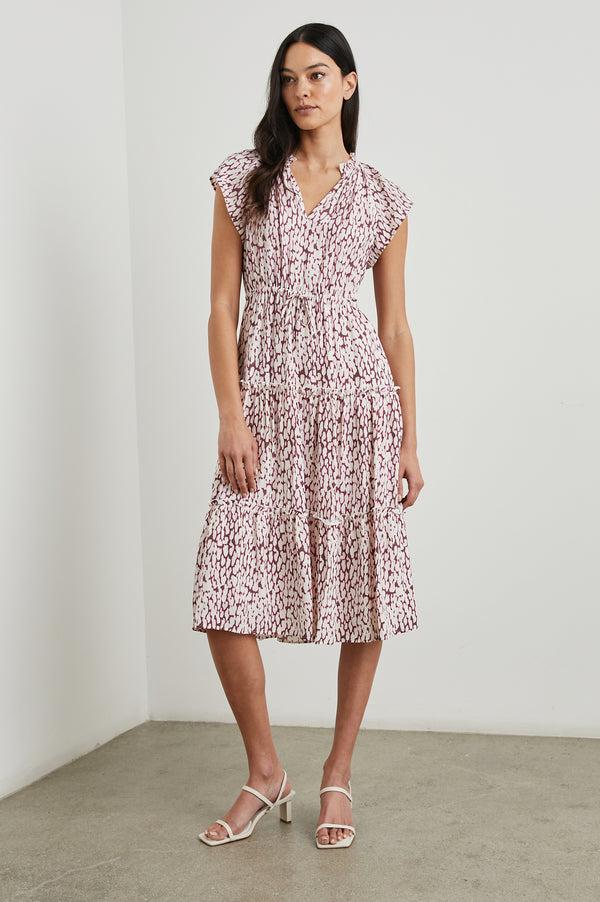 Rails Juni Dress Pink Static Leopard