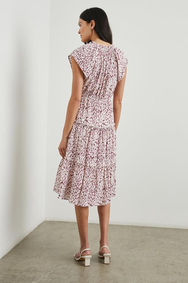 Rails Juni Dress Pink Static Leopard