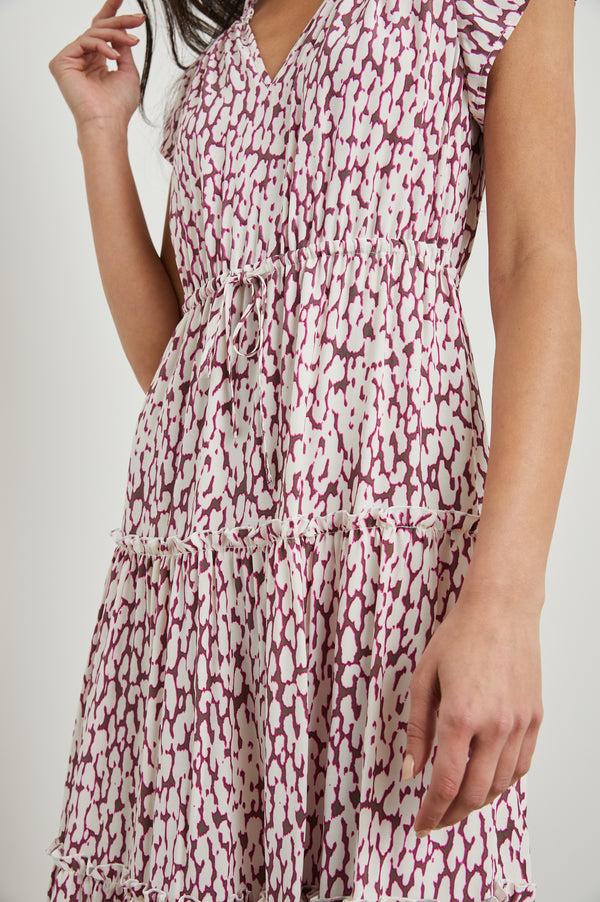 rails Juni dress Pink Static Leopard