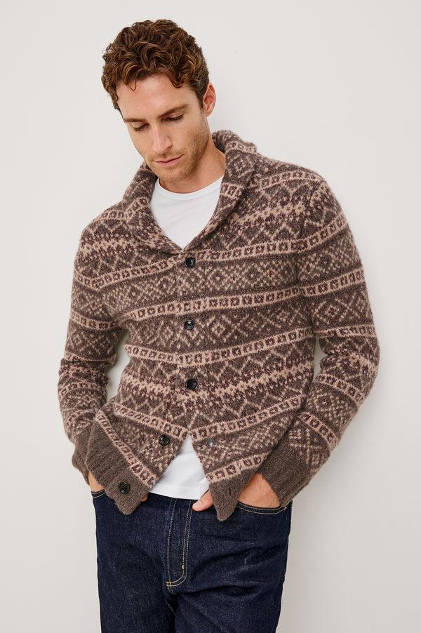 Rails Kallio Cardigan Amiata Farisle