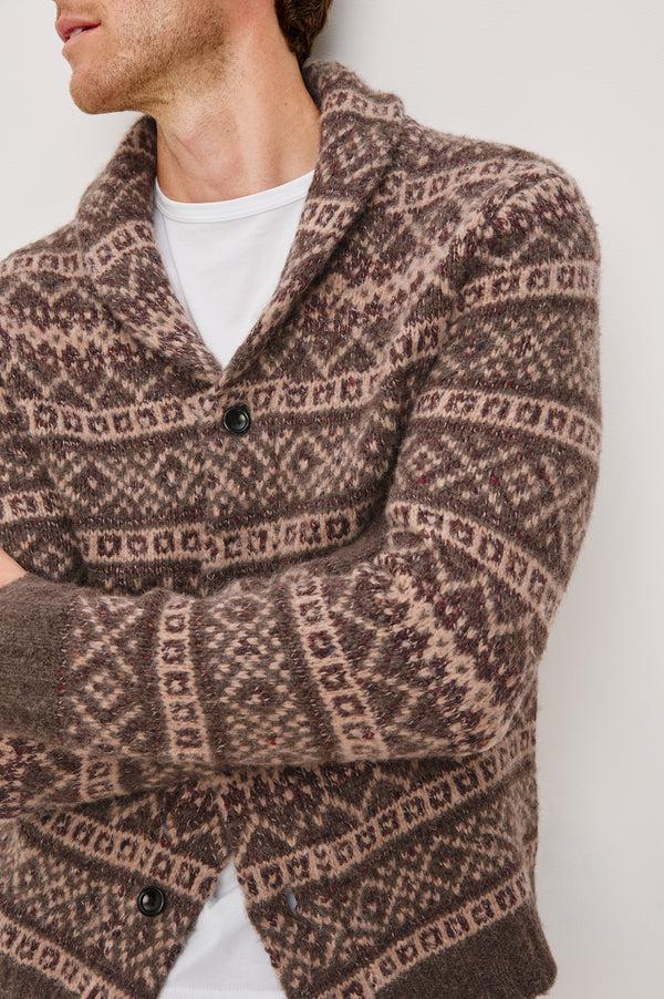 rails Kallio cardigan Amiata Farisle