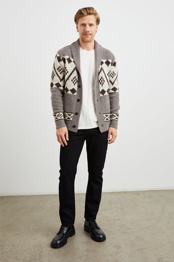 Rails Kallio Cardigan Maple Oat