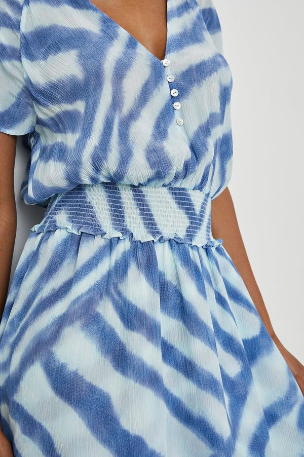 rails Karla dress Blue Watercolor Stripes