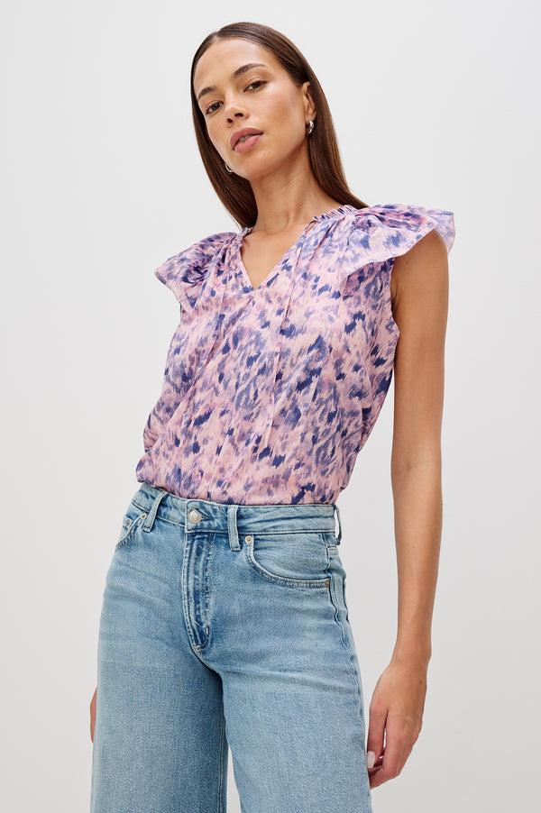 Rails Karysa Top Pink Ikat