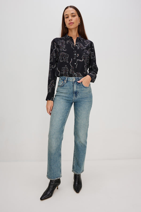 Rails Kate Shirt Black Jaguars