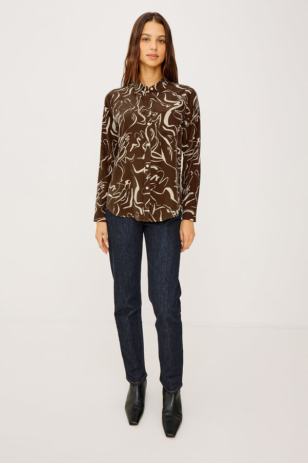 Rails Kate Shirt Brown Colt
