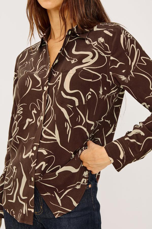 rails Kate shirt Brown Colt
