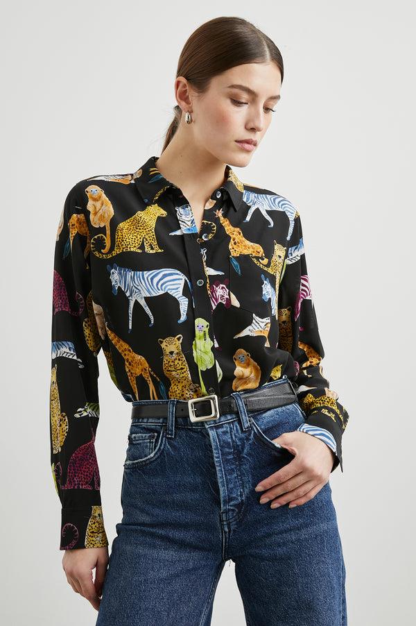 Rails Kate Shirt Illustrated Animals