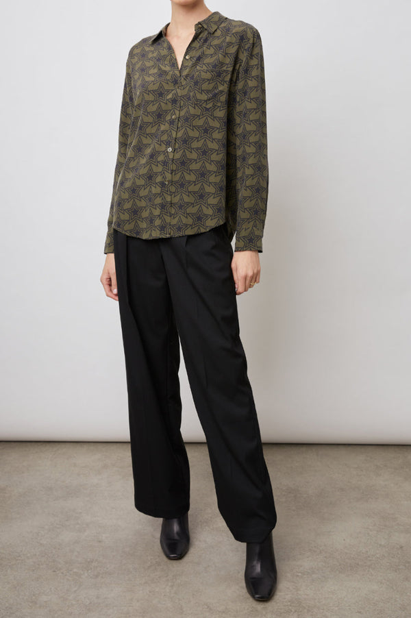 Rails Kate Shirt Olive Stargaze