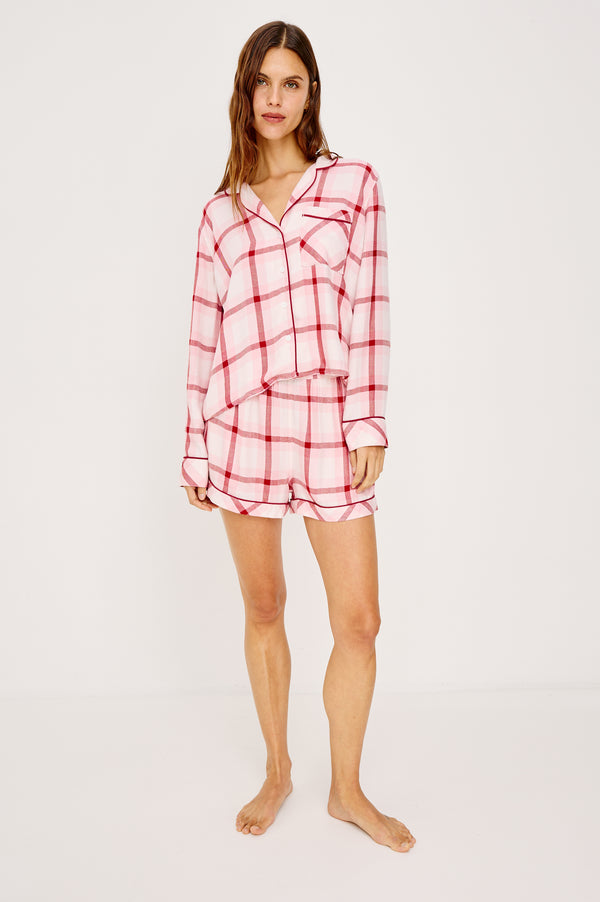 Rails Kellen Pajama Set Pink Cherry