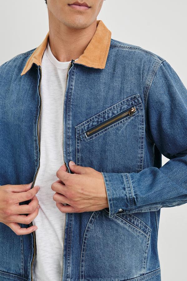 rails Ketter jacket Indigo Patina Wash