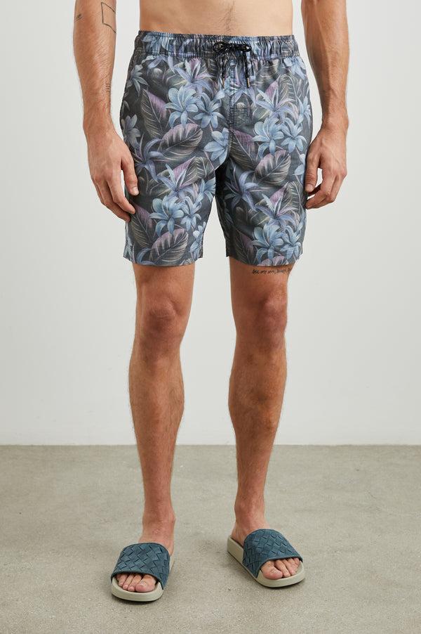 Rails Kian Swim Short Jungle Garden Midnight