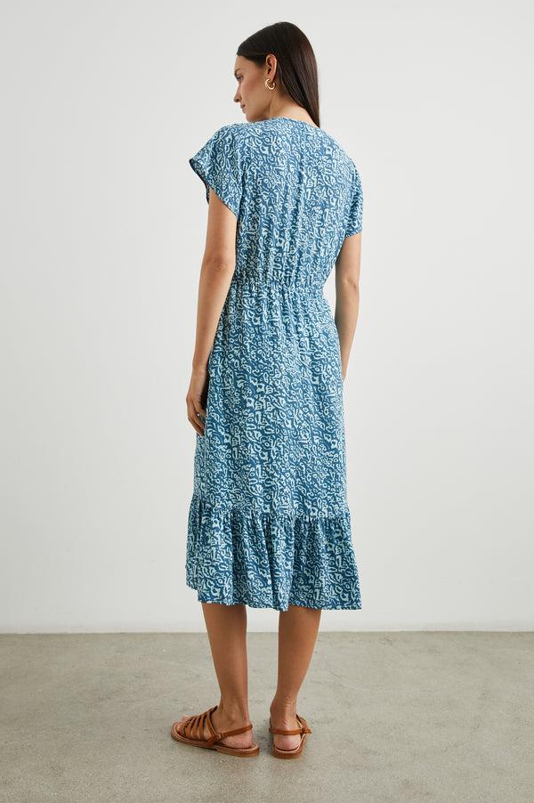 Rails Kiki Dress Blue Havana