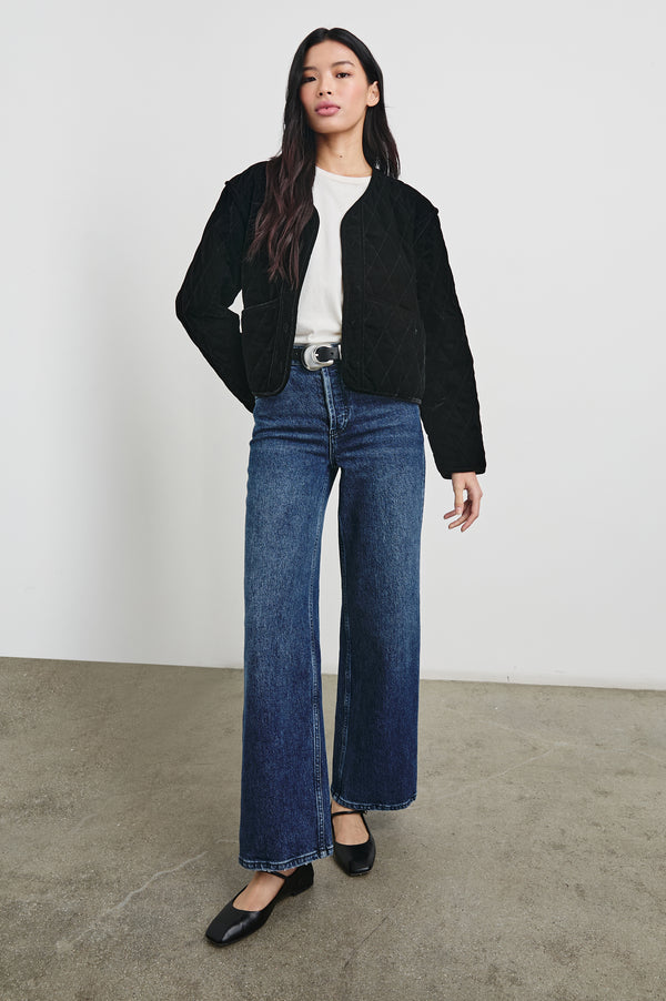 Rails Kiko Jacket Black Velvet