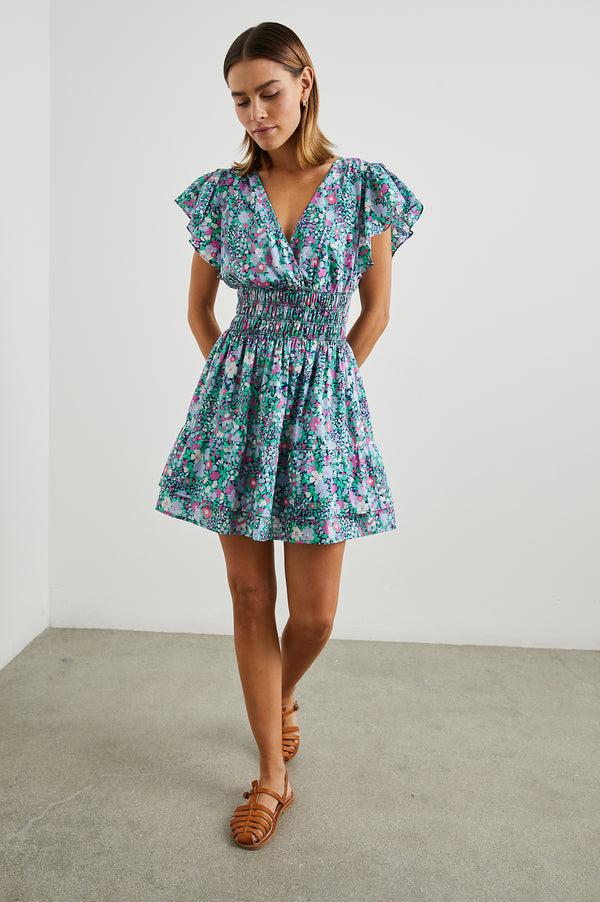 Rails Kimora Dress Navy Leilani Floral