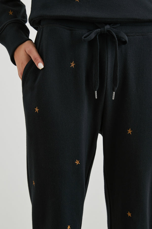 rails Kingston sweatpant Bronze Star Embroidery