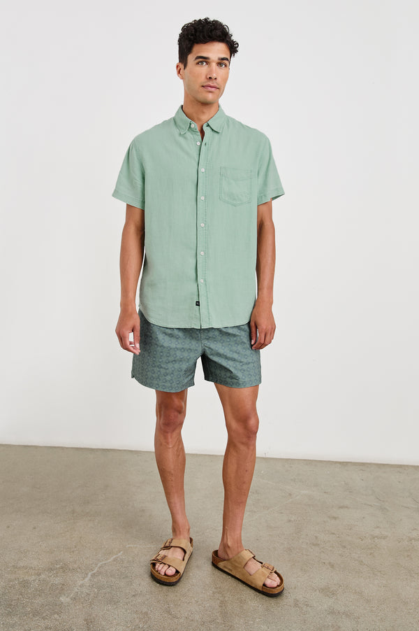 Rails La Brea Swim Short Diamond Thunder Grass