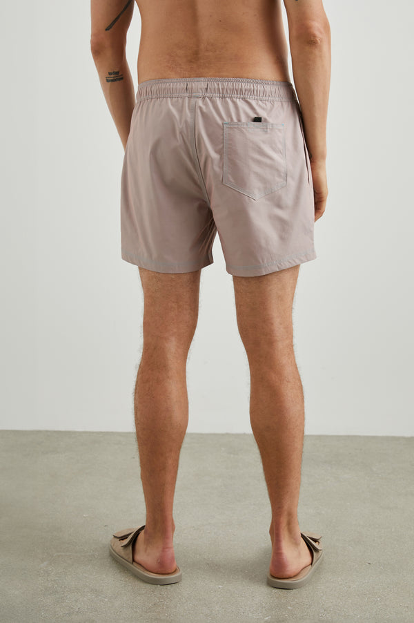 rails La brea swim short Rose Quartz