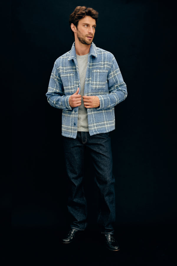 Rails Lachlan Shirt Blue Lotus