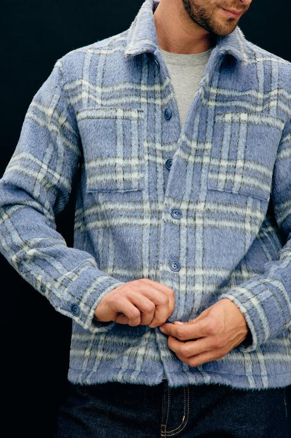 rails Lachlan shirt Blue Lotus