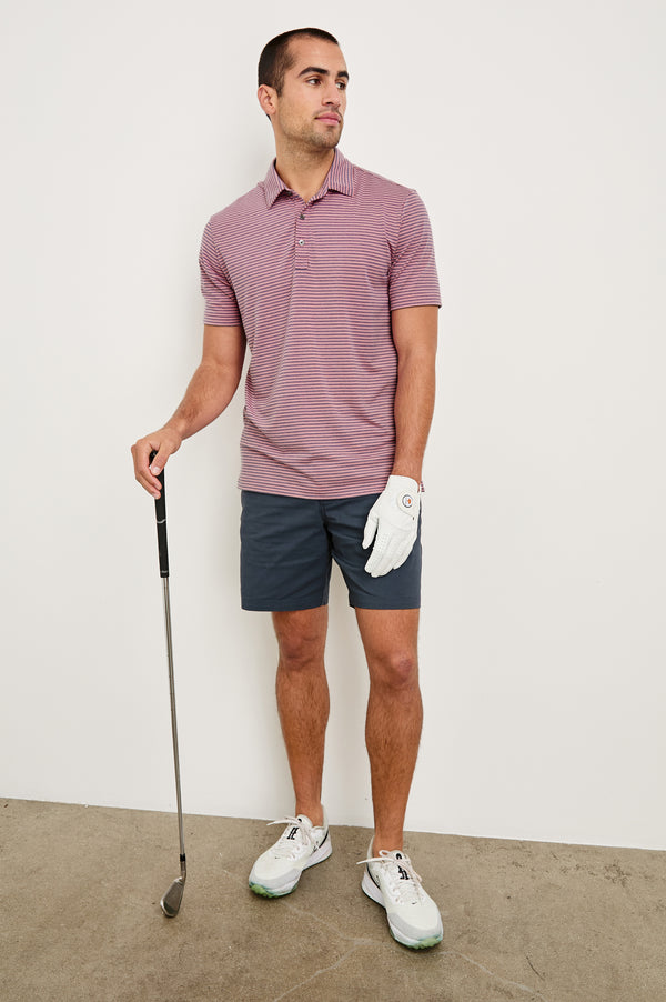 Rails Laguna Golf Short Slate Grey