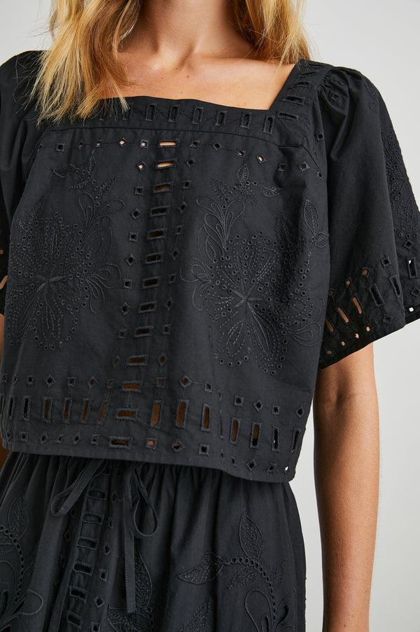 rails Laine top Black