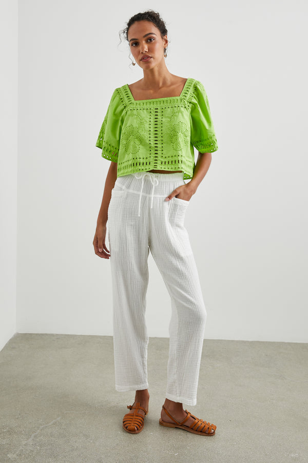 Rails Laine Top Island Green